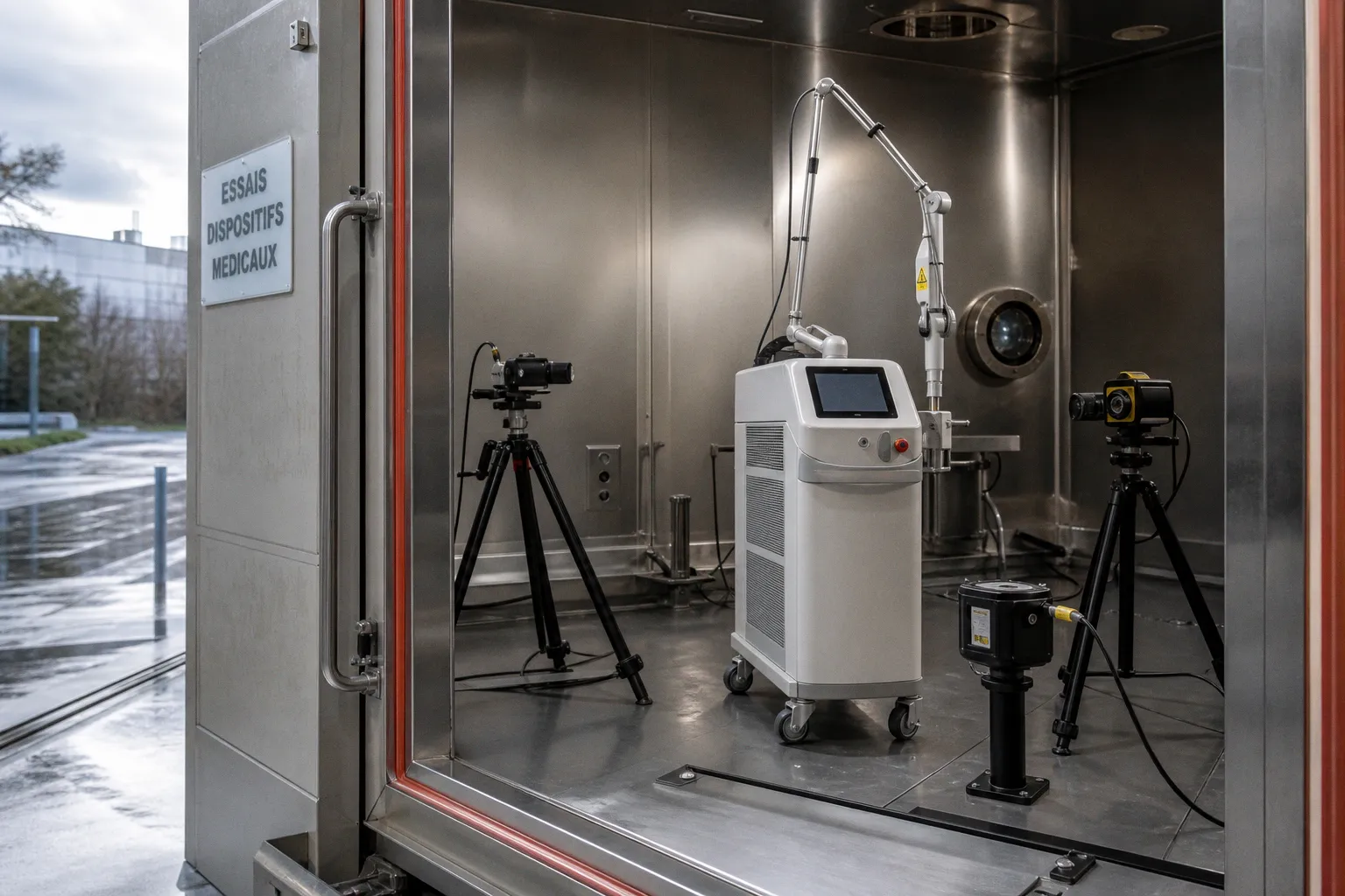 Essais IEC 60601-1 : trois laboratoires pour certifier un laser