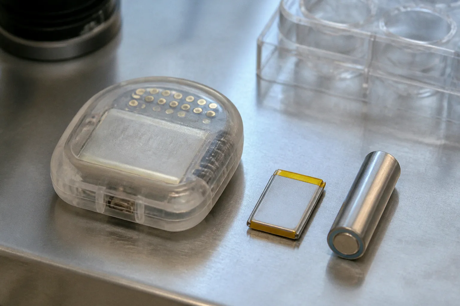 Implants actifs : batterie lithium ou état solide ?