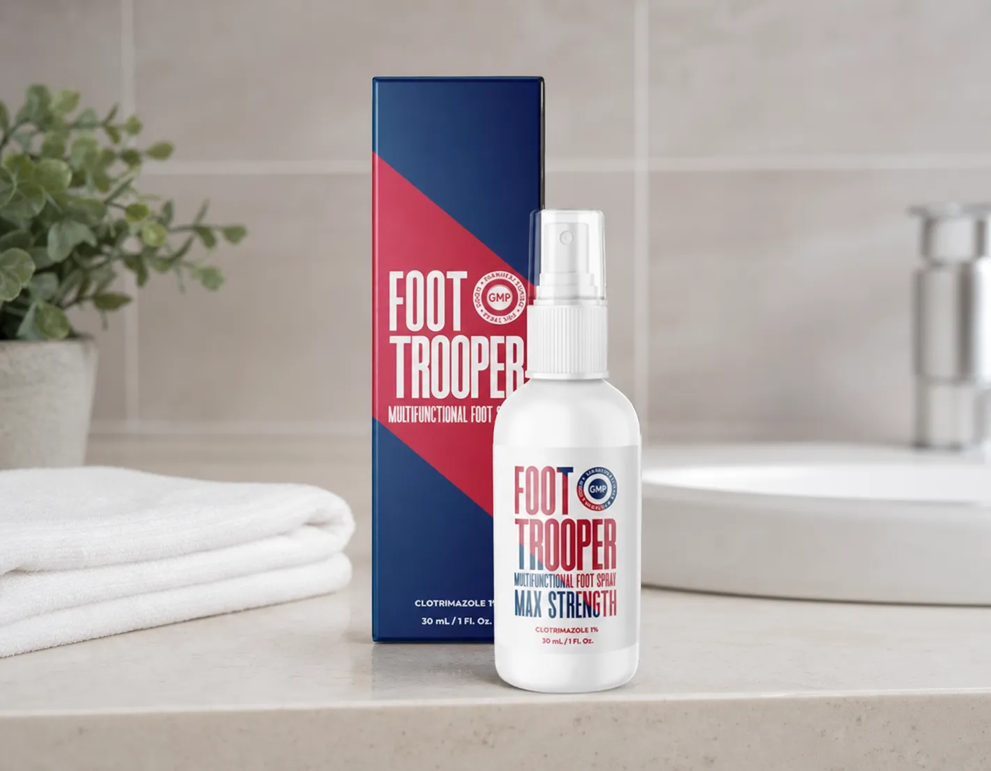 Foot Trooper-fungus remedy — le produit au quotidien