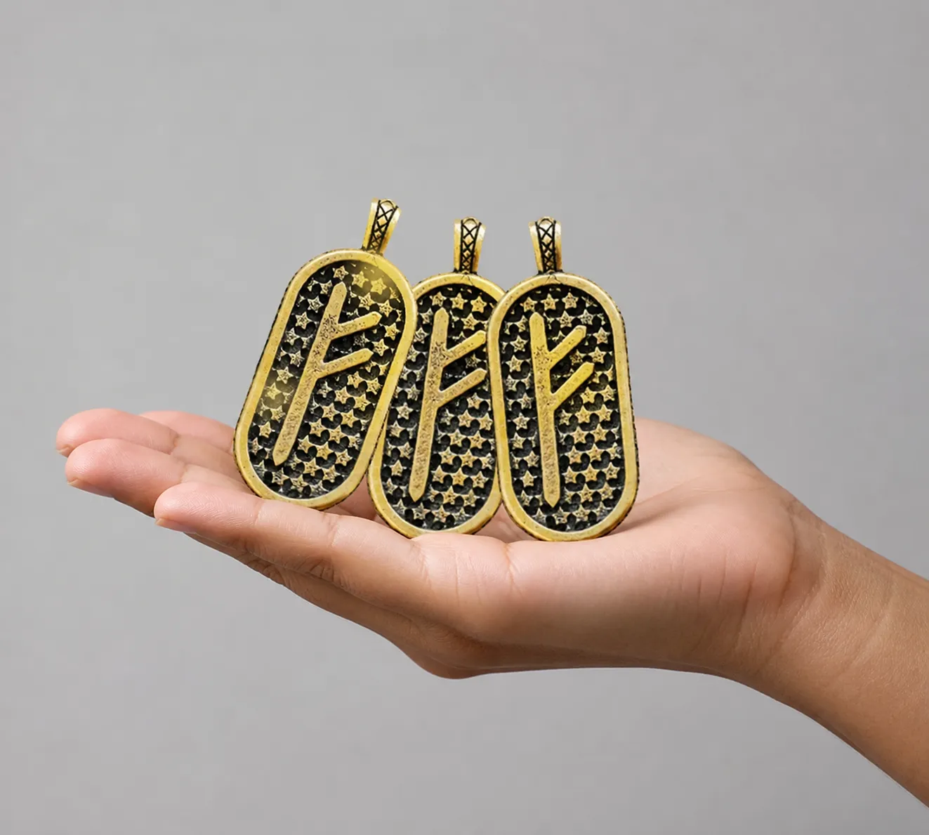 Fehu Amulet — le produit en main