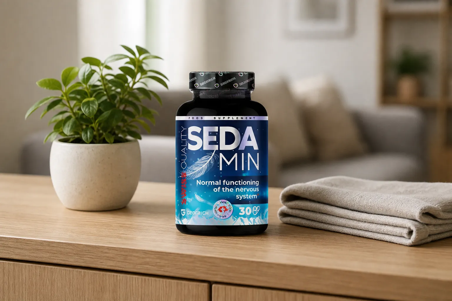 Sedamin — le produit au quotidien