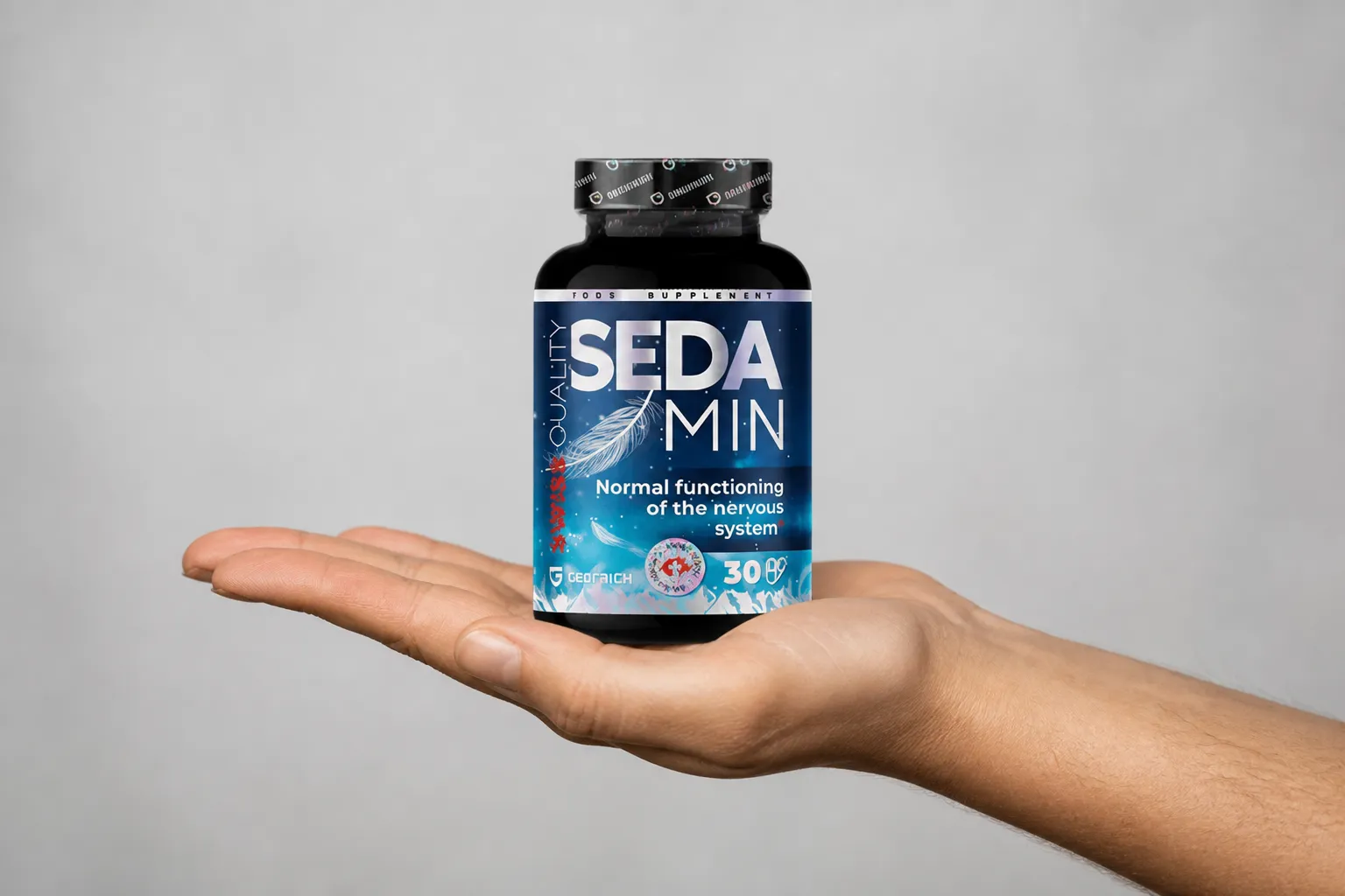 Sedamin — le produit en main