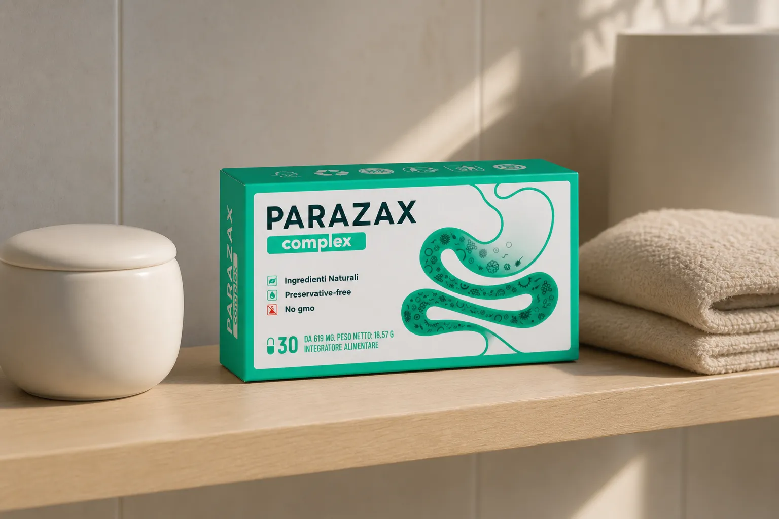 Parazax Complex — le produit au quotidien