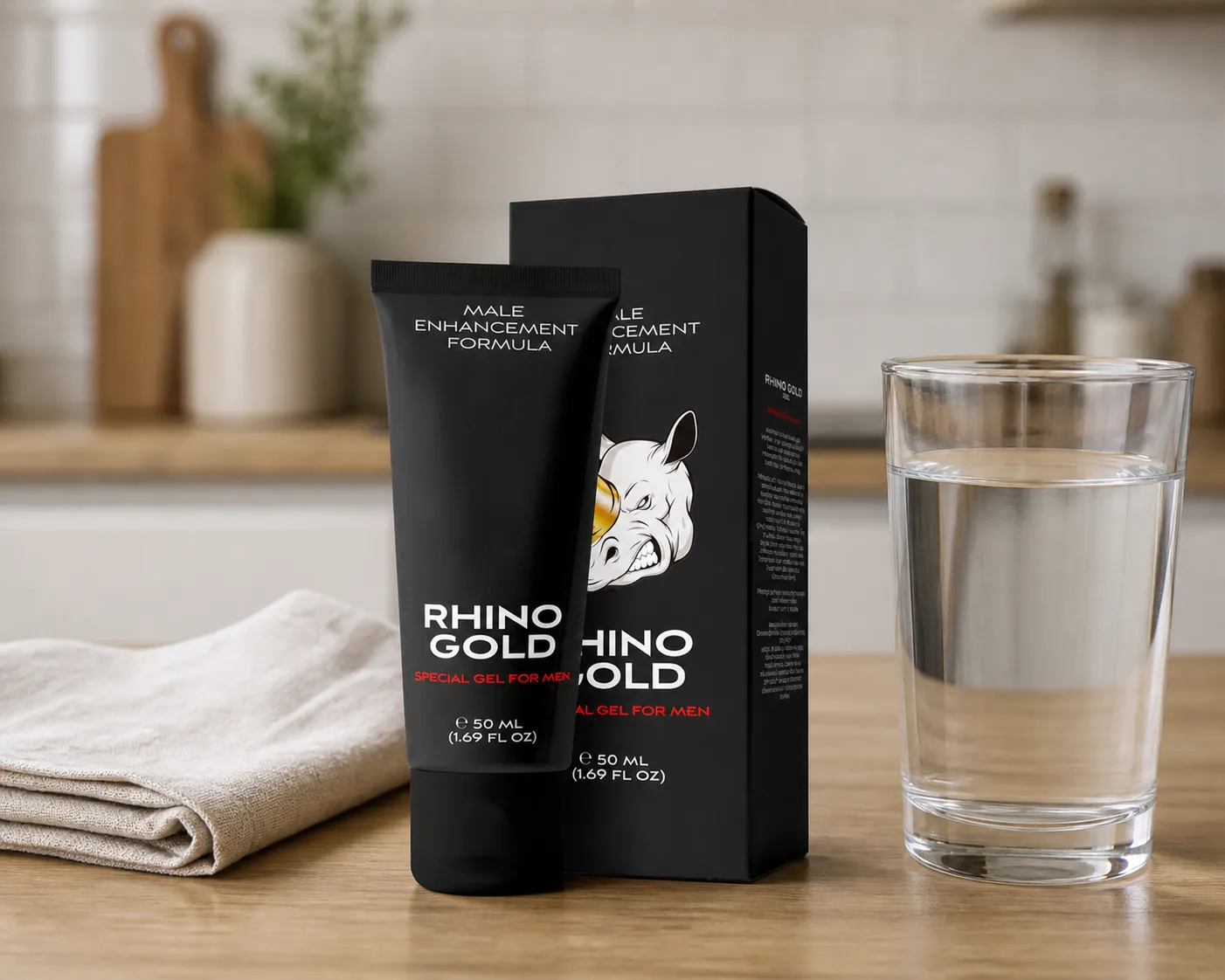 Rhino Gold Gel — le produit au quotidien