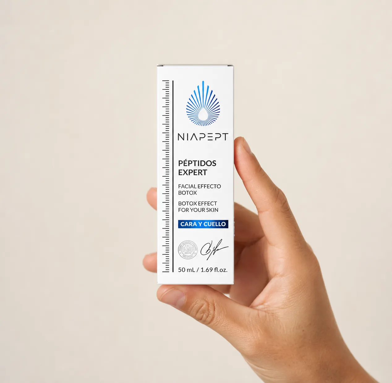Niapept — le produit en main