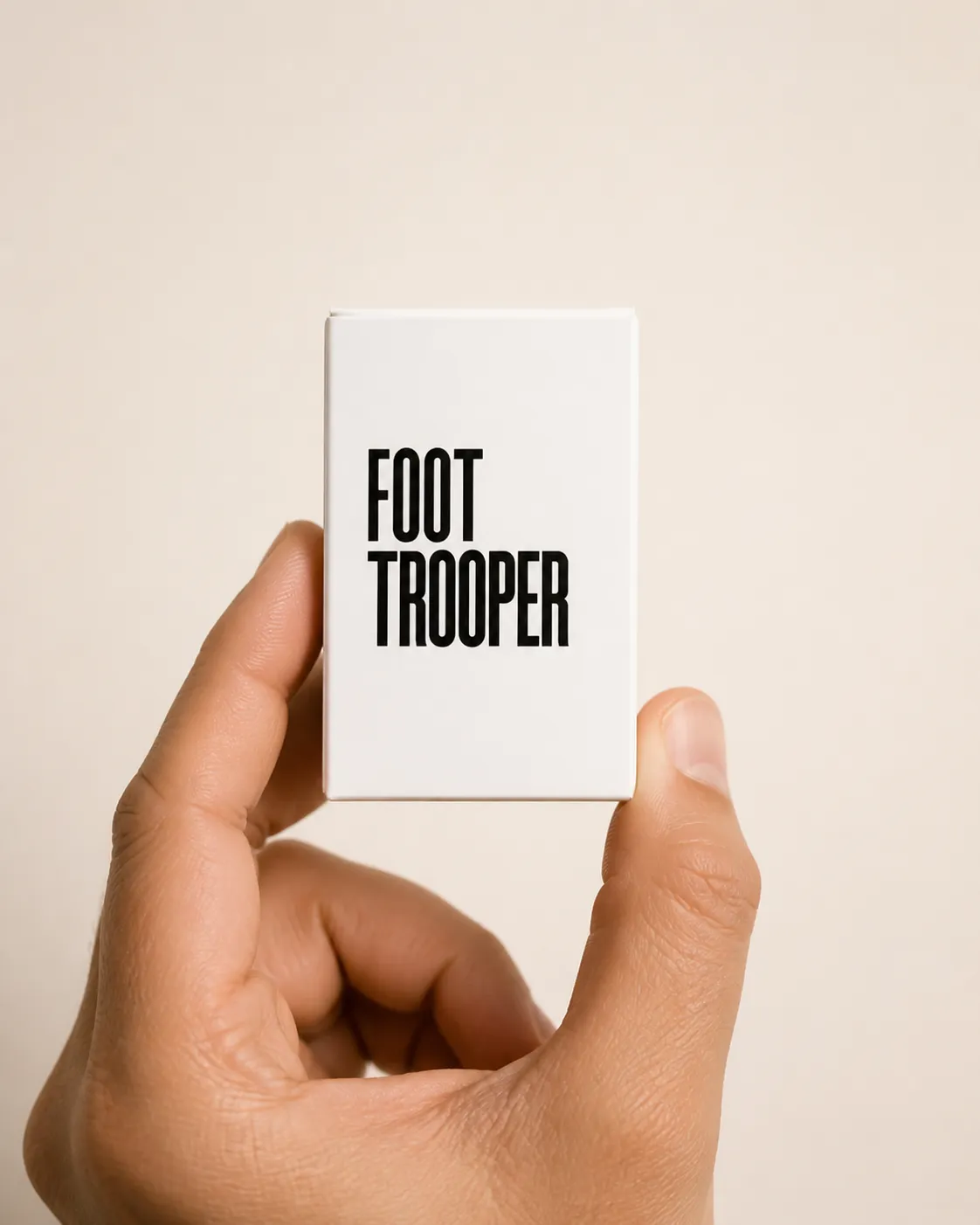 Foot Trooper — le produit en main