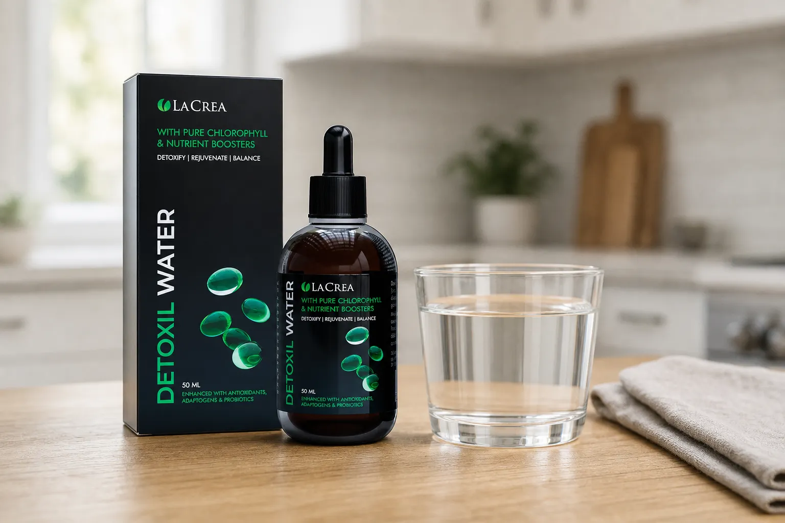 Detoxil Water gastro — le produit au quotidien