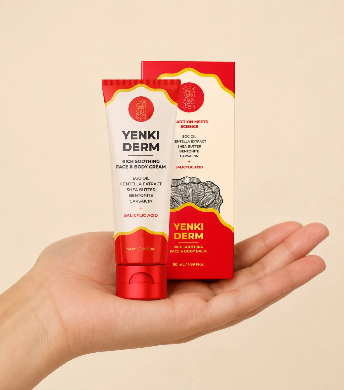 Yenki Derm — le produit en main