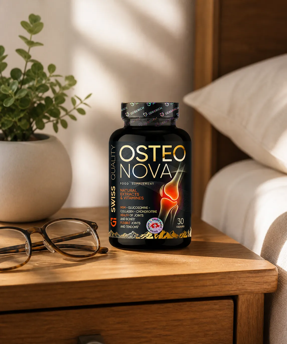 OsteoNova — le produit au quotidien