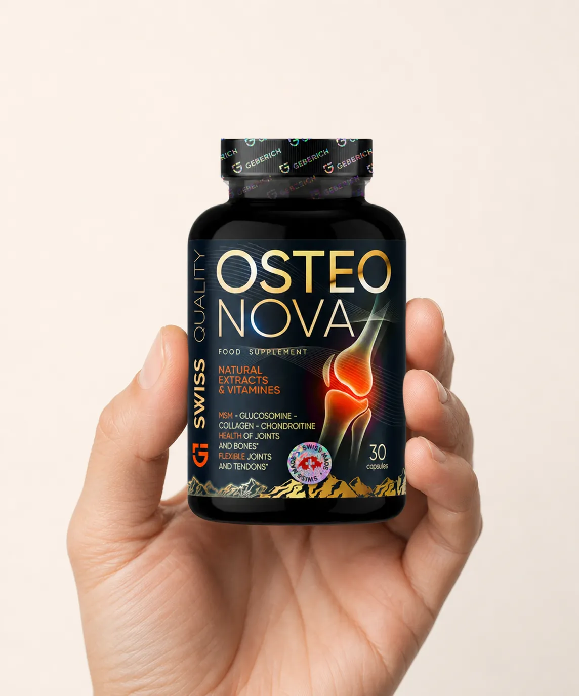 OsteoNova — le produit en main
