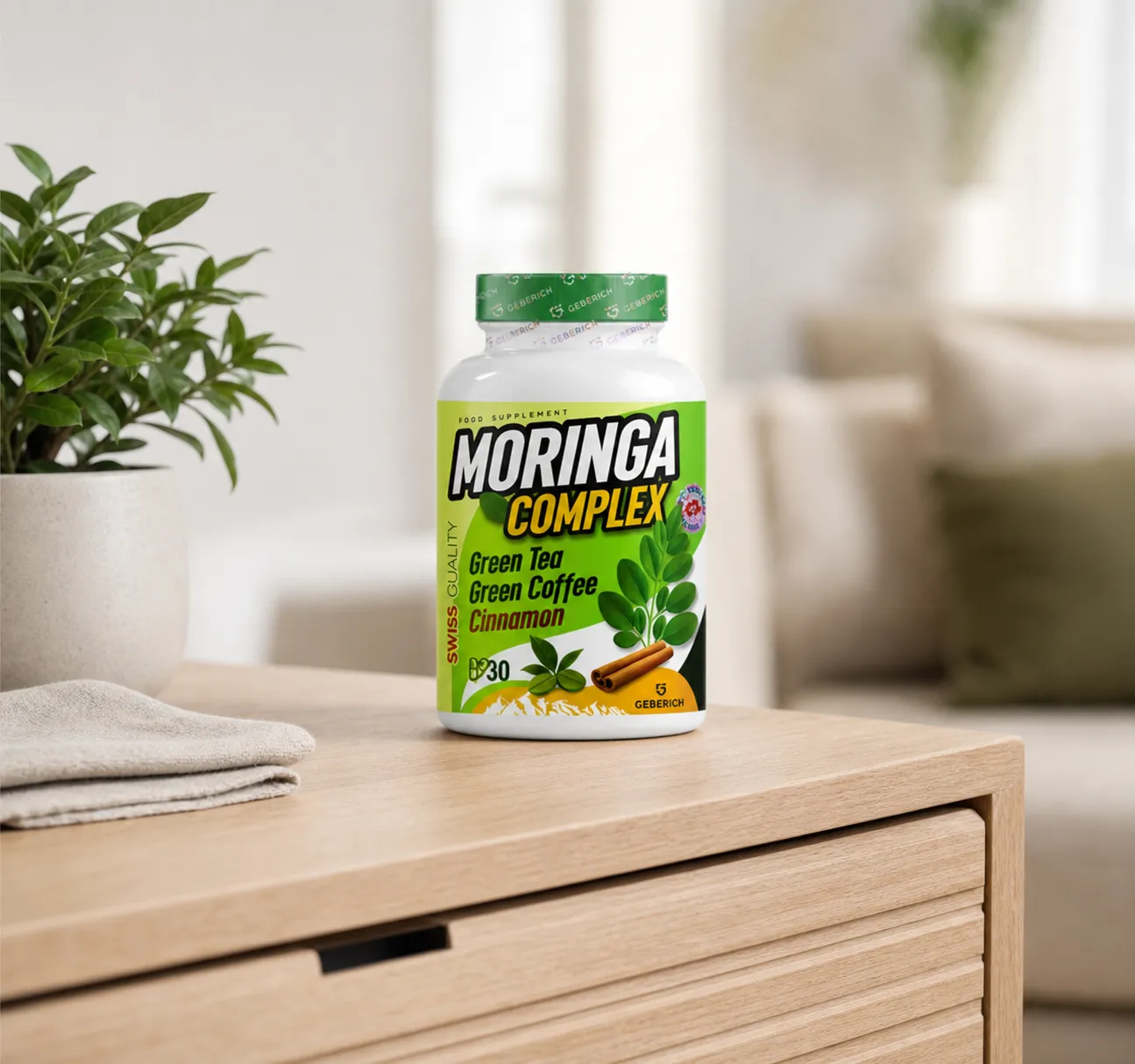 Moringa Complex — le produit au quotidien