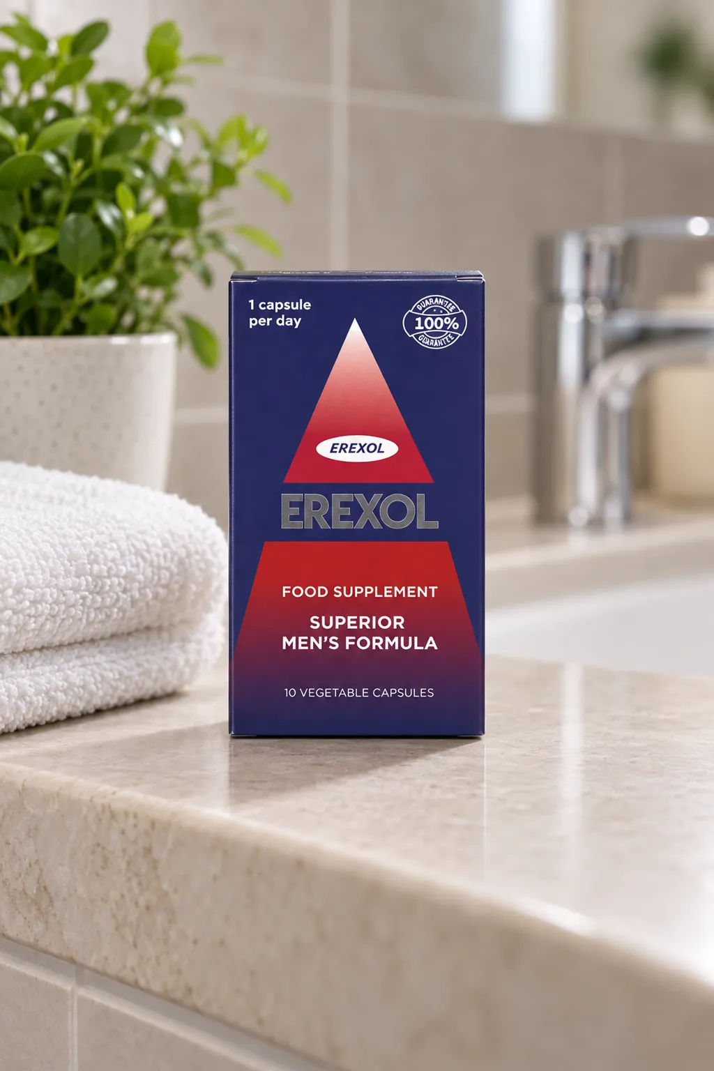 Erexol — le produit au quotidien
