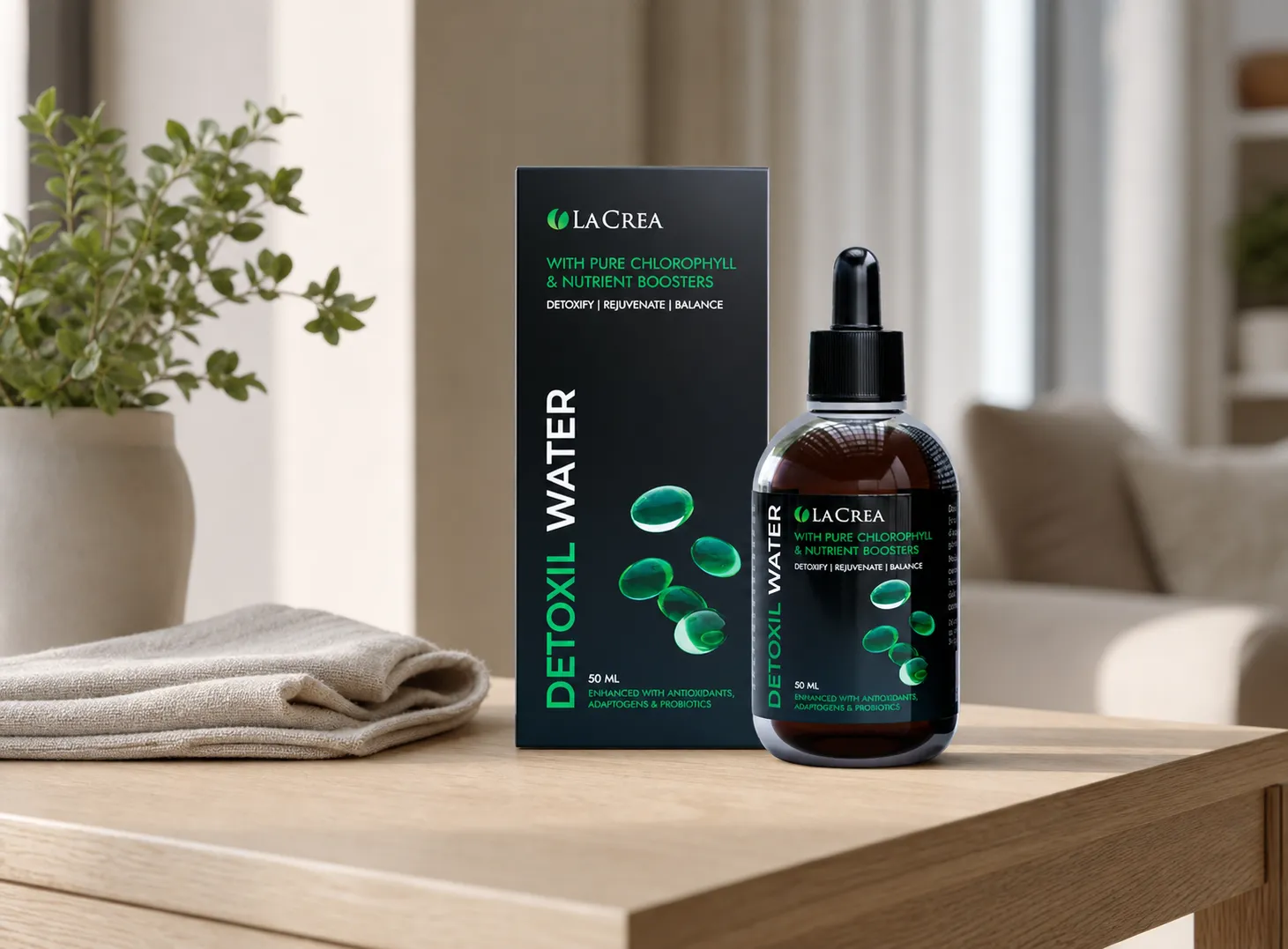 Detoxil water — le produit au quotidien