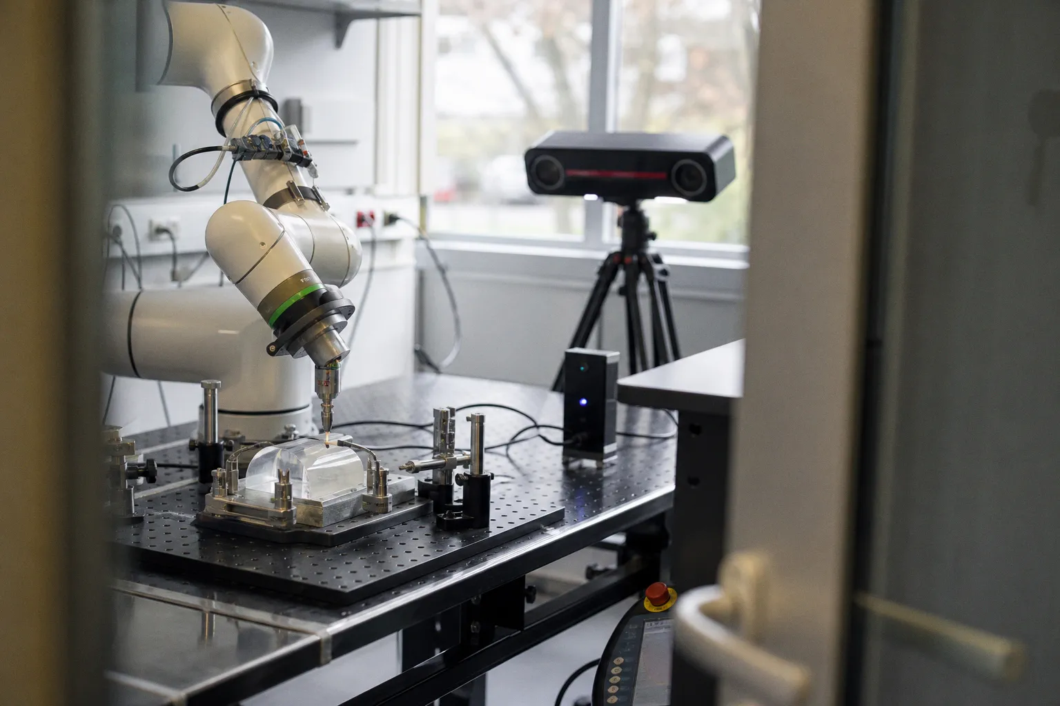 Robotique chirurgicale : notre protocole de test de précision
