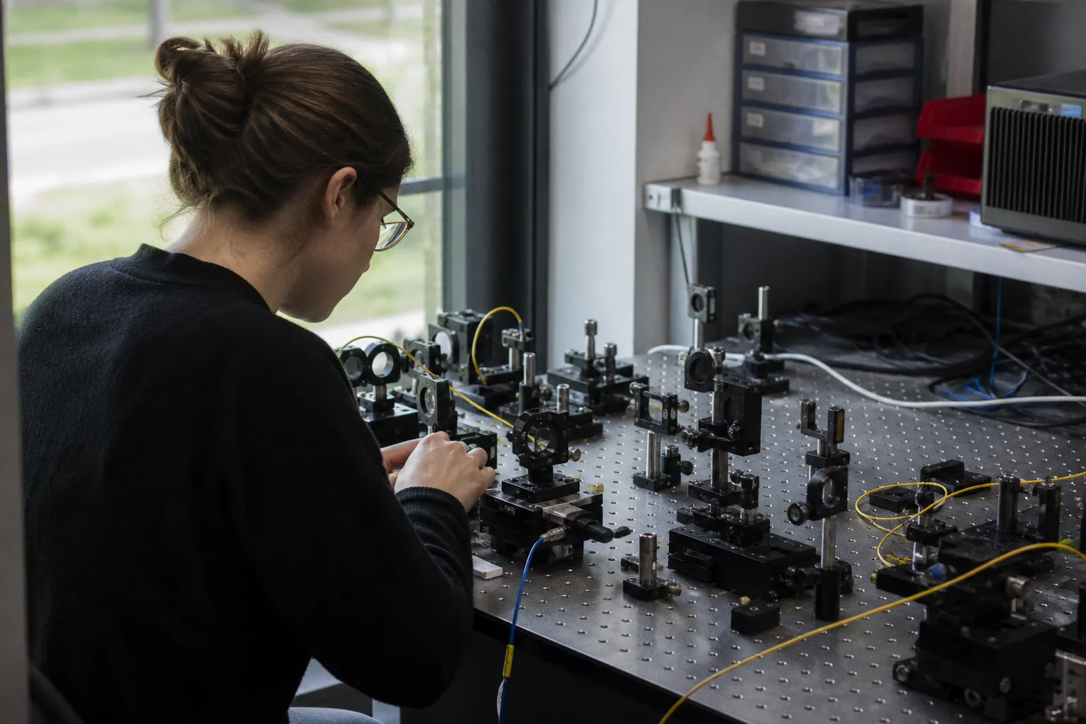 Systèmes d'alignement photonique modulaires pour charges lourdes en fibre optique