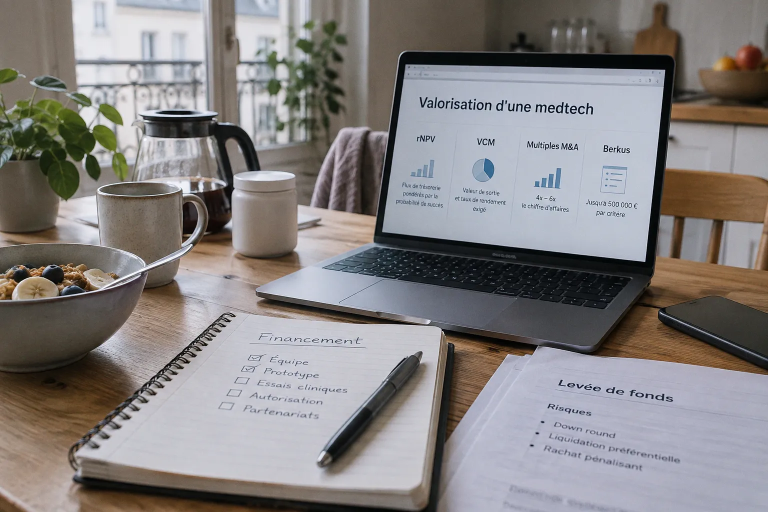 Valorisation startup medtech : notre analyse des méthodes de calcul